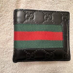 Men’s gucci wallet black